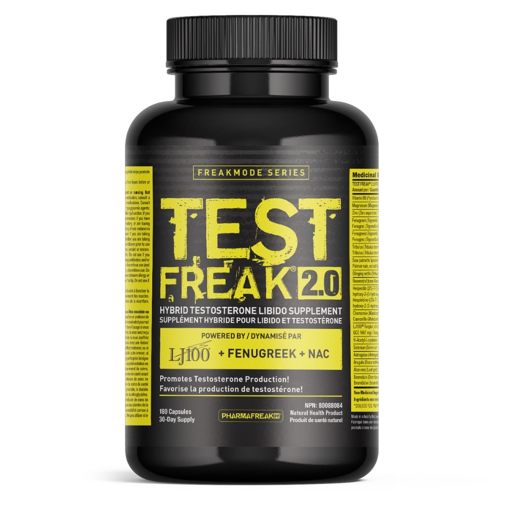 PharmaFreak TEST FREAK 2.0, 180 VCaps