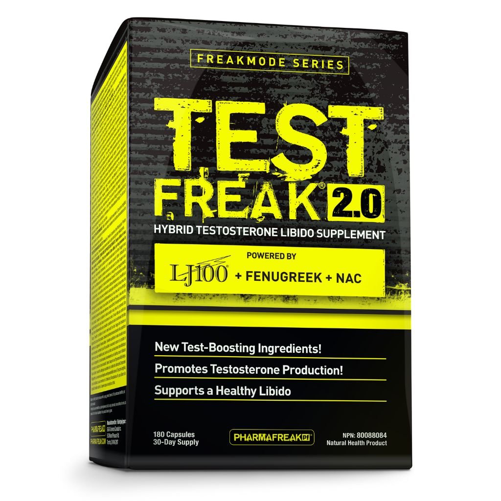 PharmaFreak TEST FREAK 2.0, 180 VCaps