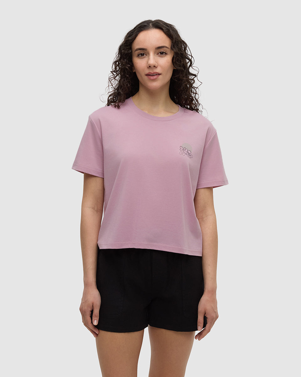 Wild Rose Lake Crop T-Shirt