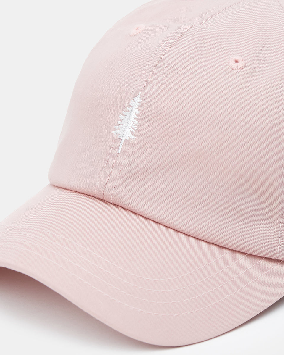 Tree Embroidery Tencel Peak Hat
