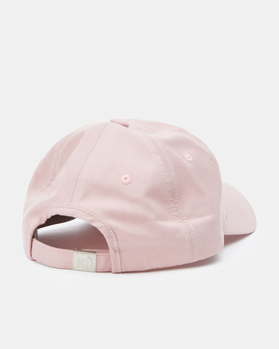 Tree Embroidery Tencel Peak Hat
