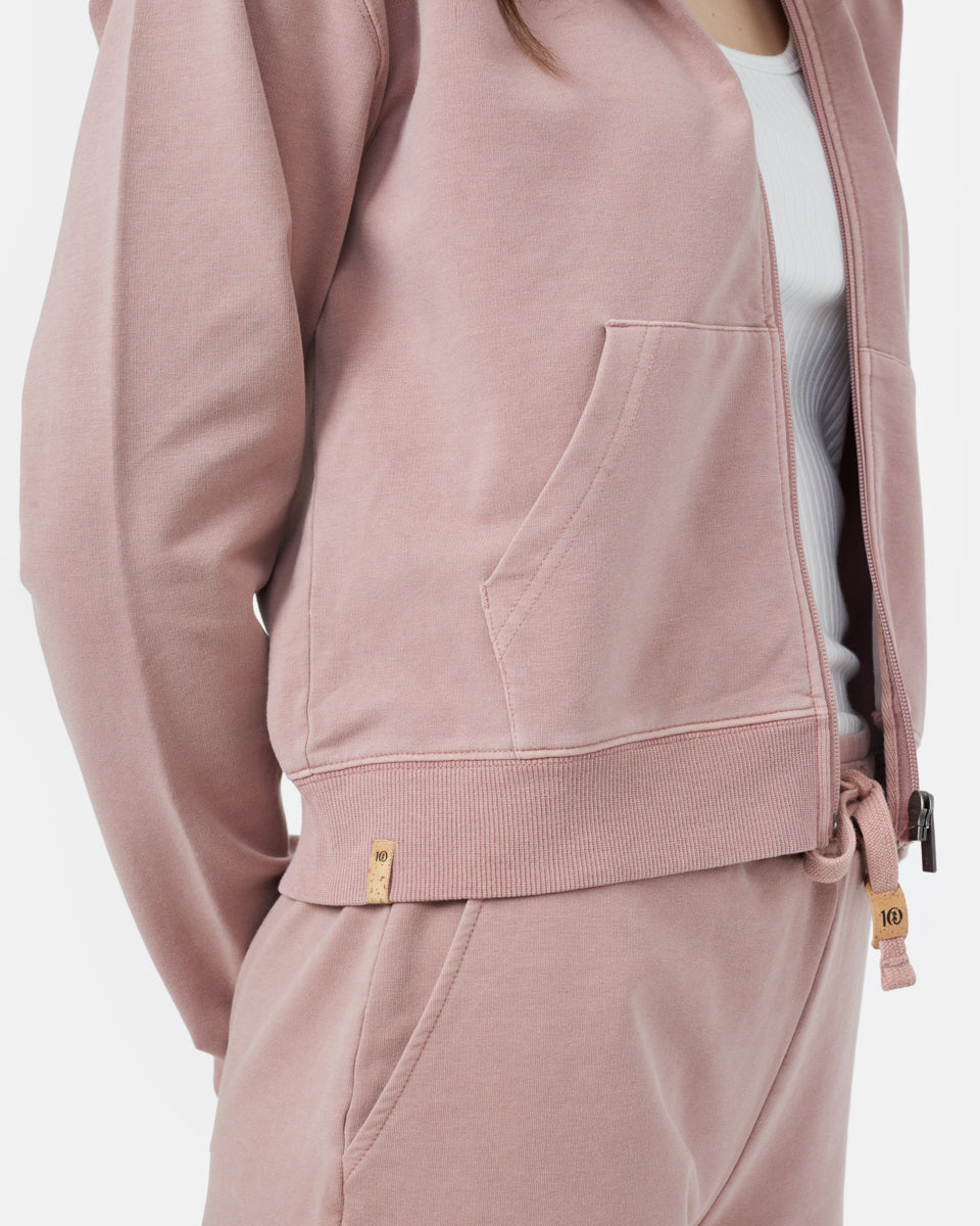 French Terry Zip Hoodie