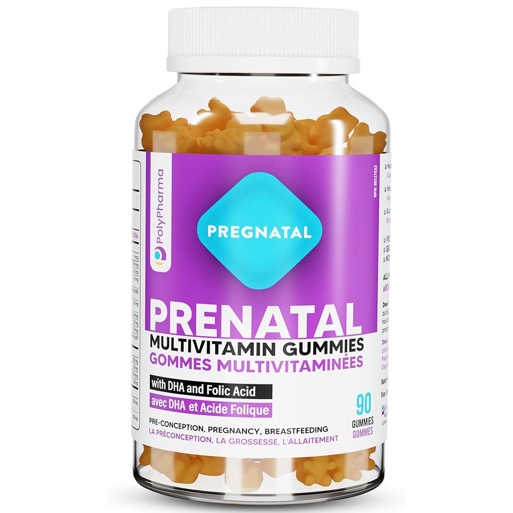 PolyPharma PREGNATAL (Prenatal Multivitamin), 90 Gummies