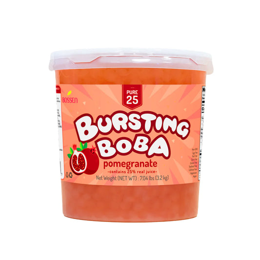 Pomegranate Bursting Boba Pure25 - Billes éclatantes Boba - Bossen - Canada - Livraison gratuite partout au Canada pour les commandes de plus de 199 CAD