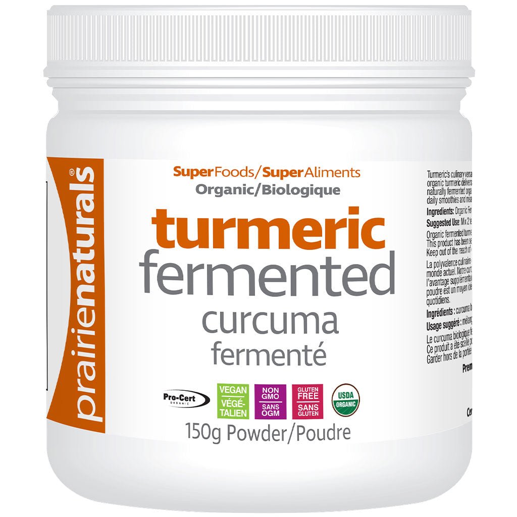 Prairie Naturals ORGANIC TURMERIC FERMENTED, 150g