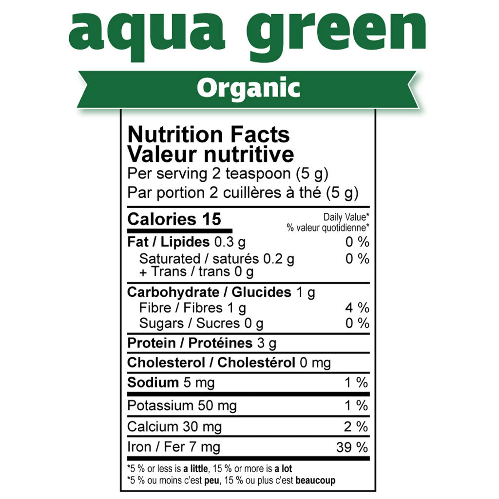 Prairie Naturals ORGANIC AQUA GREENS, 200g
