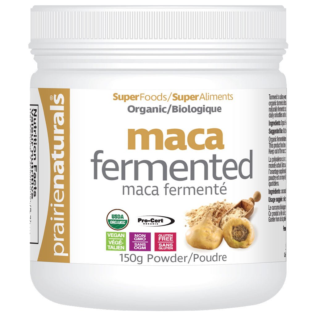 Prairie Naturals FERMENTED ORGANIC MACA, 150g