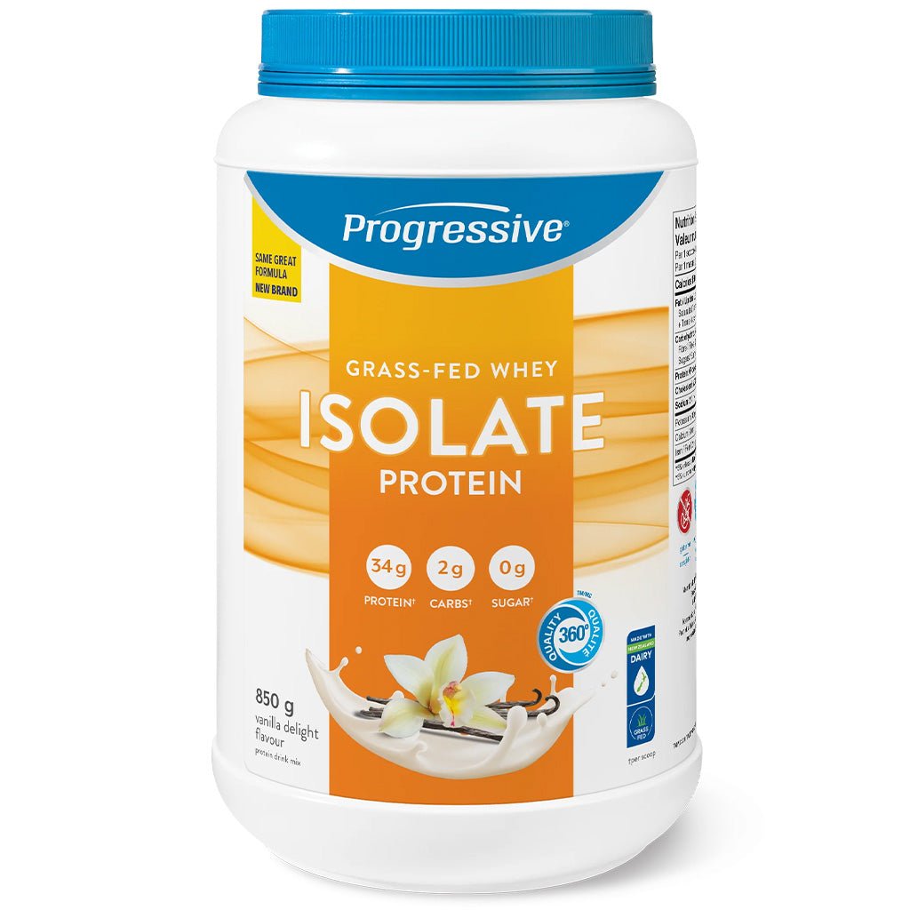 Progressive GRASS-FED WHEY ISOLATE PROTEIN, 850g