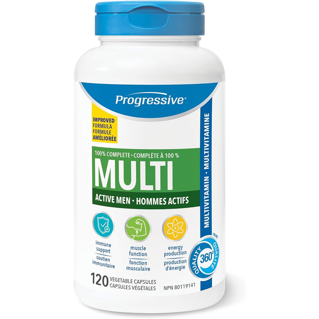 Progressive MULTI ACTIVE MEN, 120 VCaps
