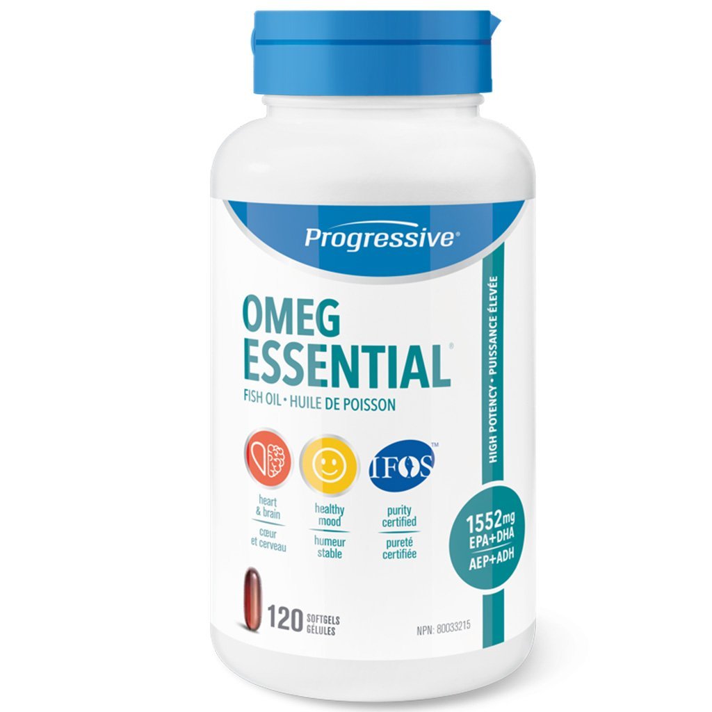 Progressive OMEGESSENTIAL FISH OIL, 120 Softgels