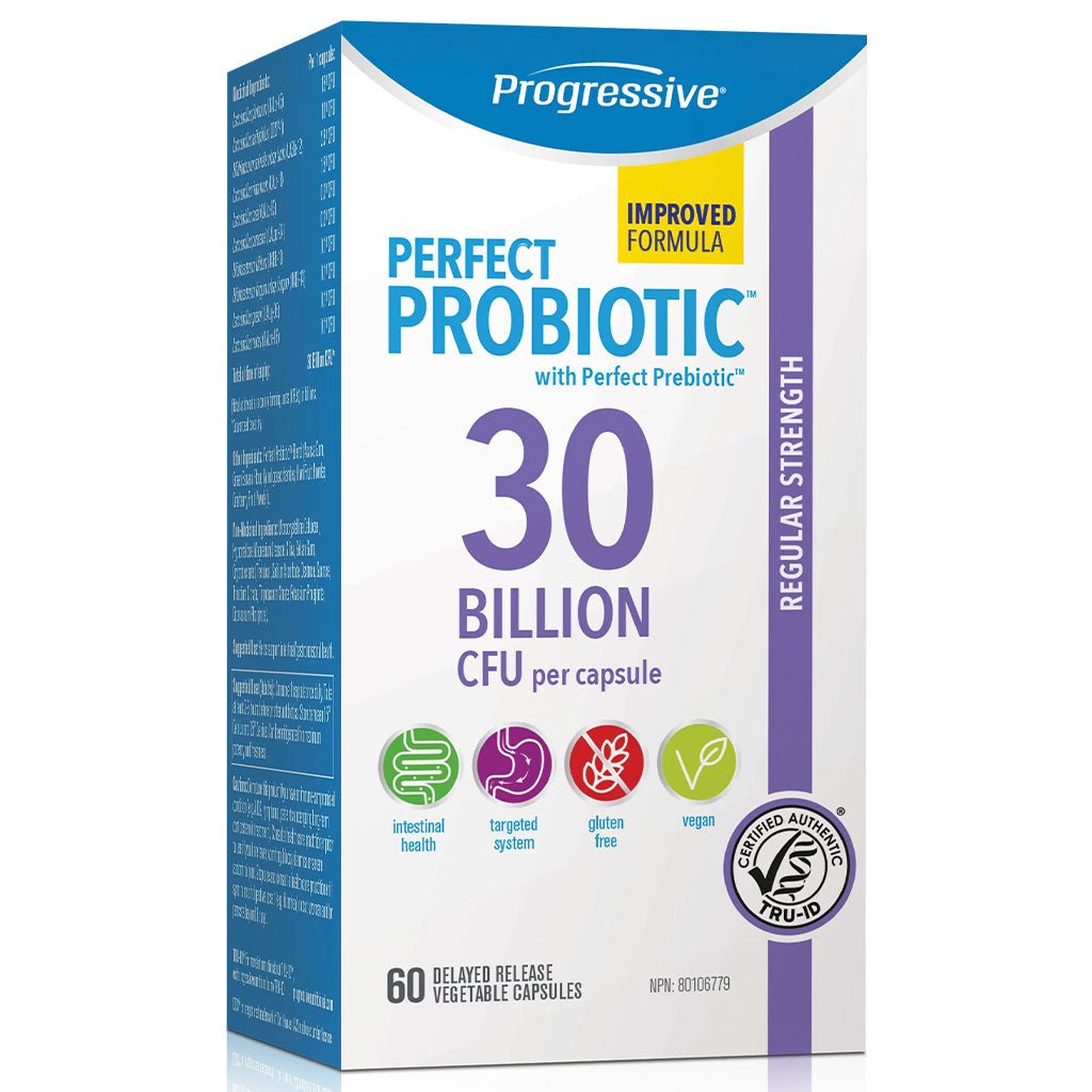Progressive PERFECT PROBIOTIC 30 BILLION, 60 VCaps