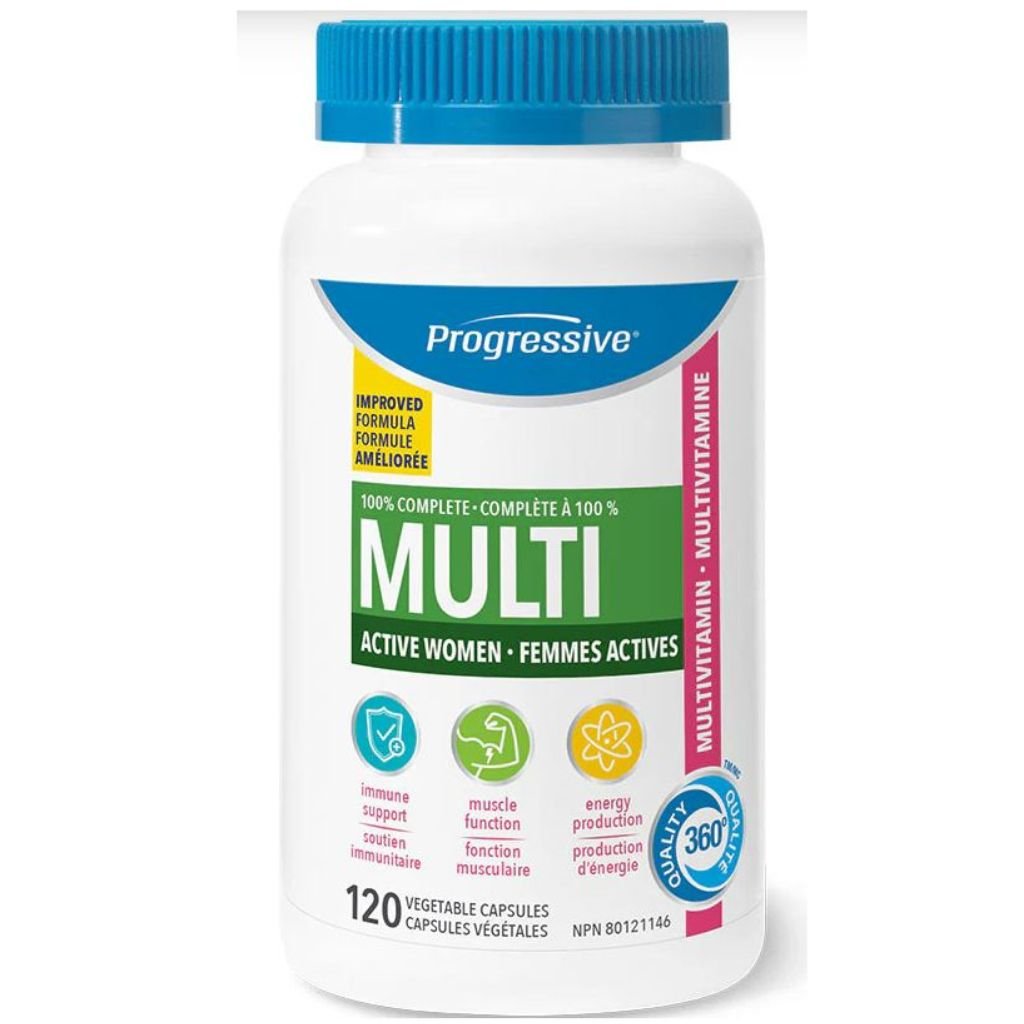 Progressive MULTI ACTIVE WOMEN, 120 VCaps