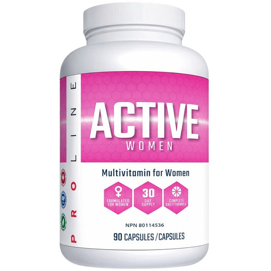 ProLine ACTIVE WOMEN MULTIVITAMIN, 90 Caps