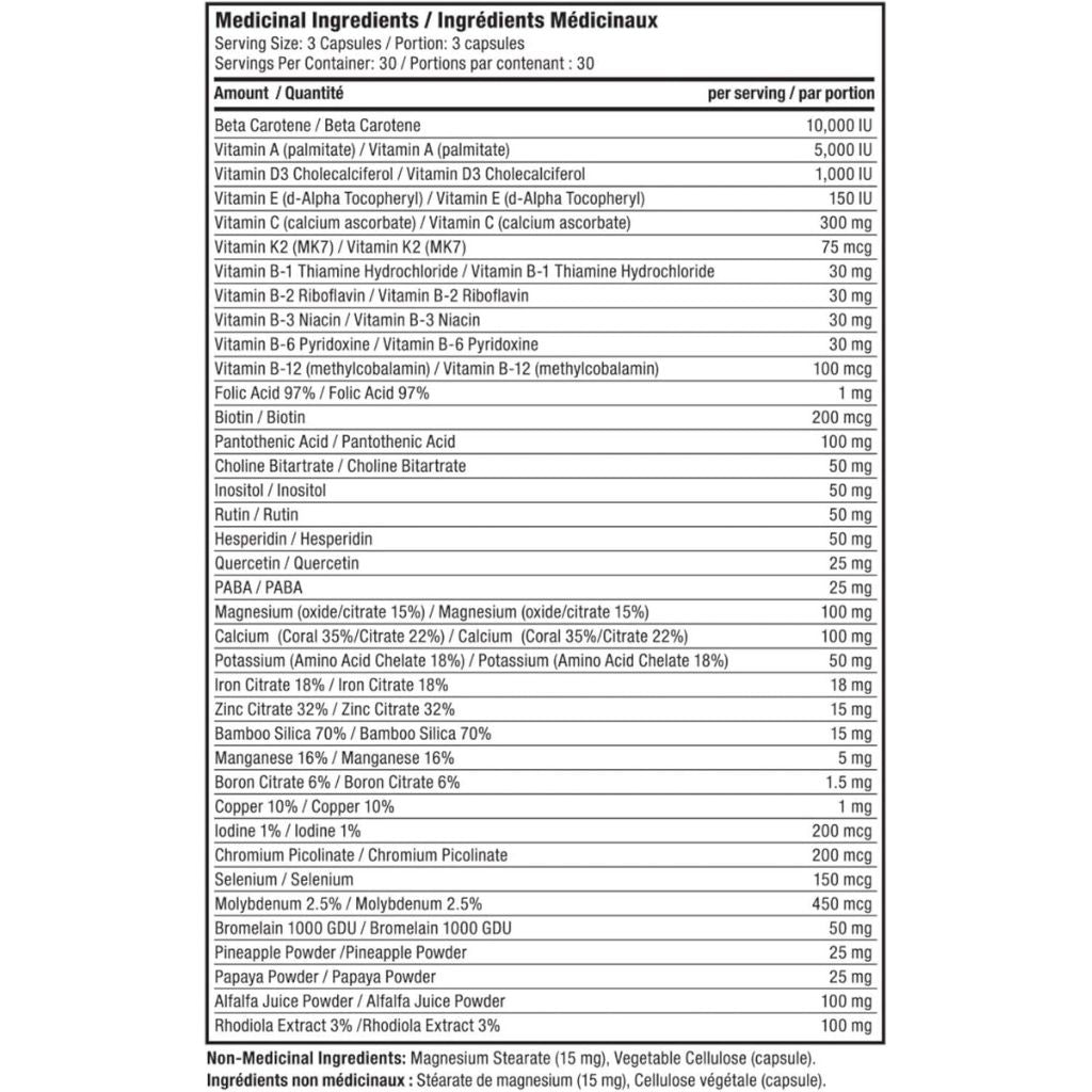 ProLine ACTIVE WOMEN MULTIVITAMIN, 90 Caps