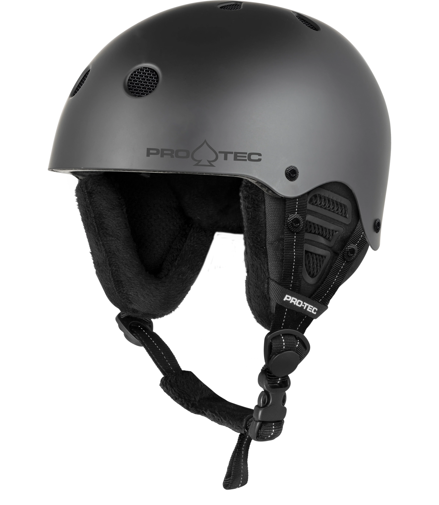 Pro-Tec 'Low Pro' Snow Helmet - Matte Grey