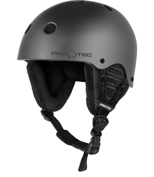 Pro-Tec 'Low Pro' Snow Helmet - Matte Grey