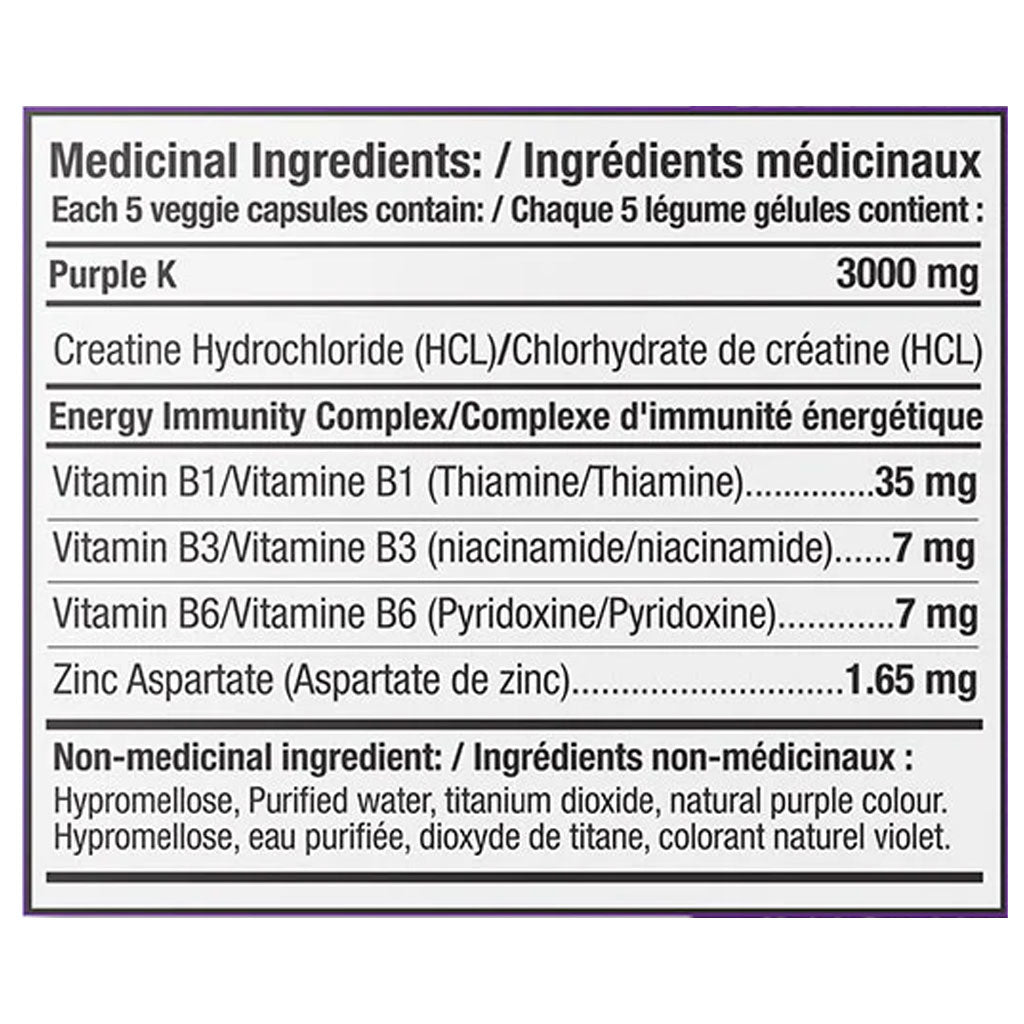 PURPLE-K CREATINE, 150 VCaps