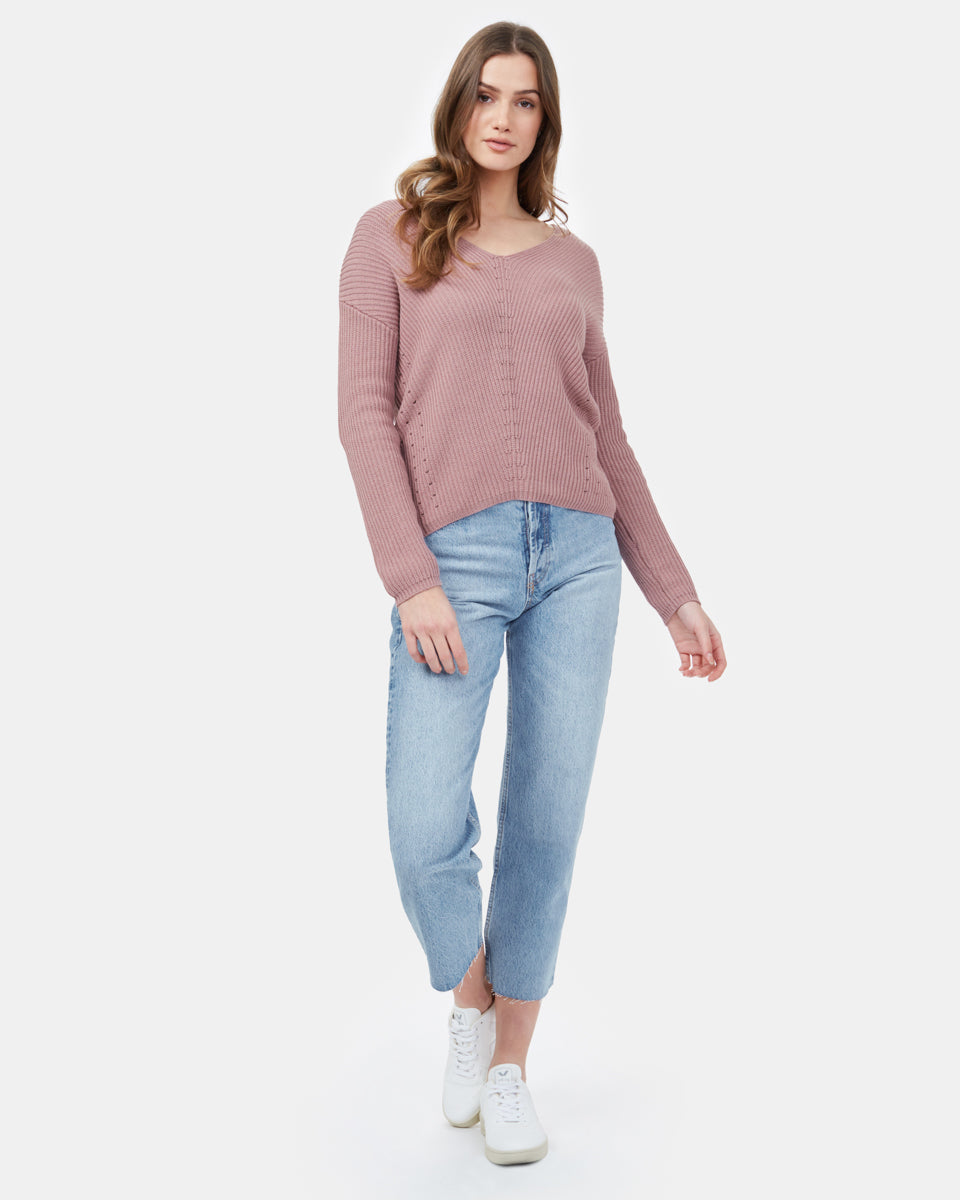 Highline Cotton Light V-Neck Sweater