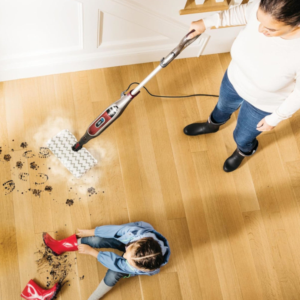 SHARK QM5006QRD Genius Steam Pocket Mop System - Factory serviced with Home Essentials warranty