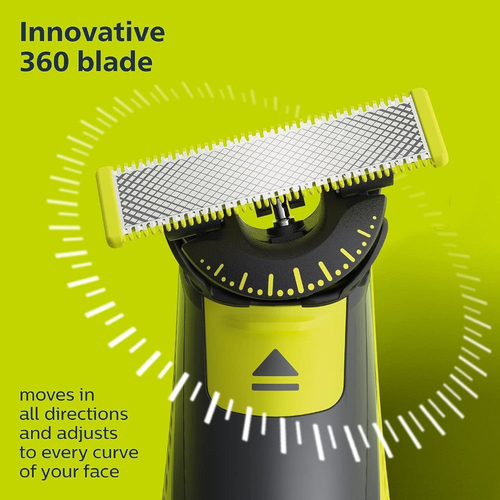 PHILIPS QP2724/21 OneBlade 360 Face Wet & Dry, Trim, Edge & Shave