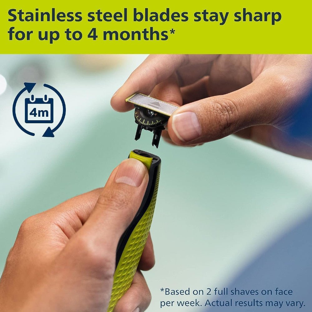 PHILIPS QP2724/21 OneBlade 360 Face Wet & Dry, Trim, Edge & Shave - Kastor