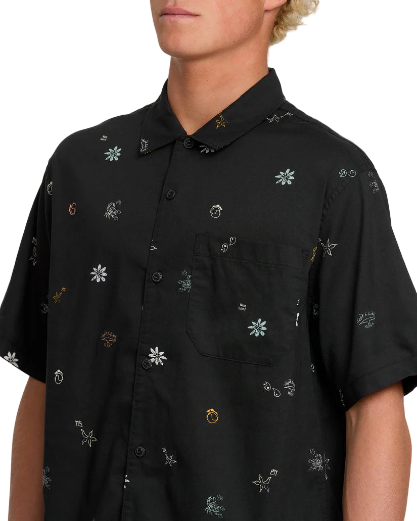 Quiksilver 'Beach Club Casual' Shirt - Black