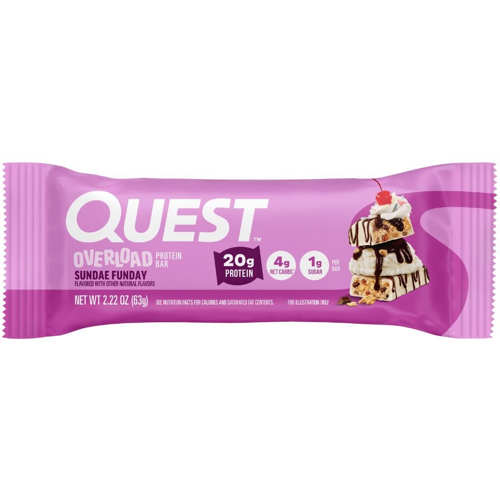 SINGLE Quest OVERLOAD PROTEIN BAR, 58g