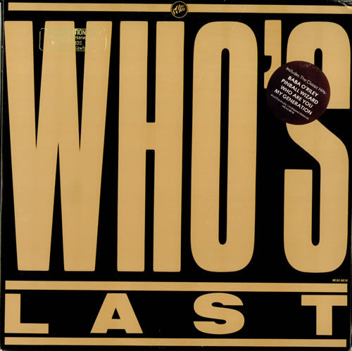 The Who / Who's Last - 2LP Used