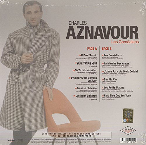 Charles Aznavour / Les comediens - LP