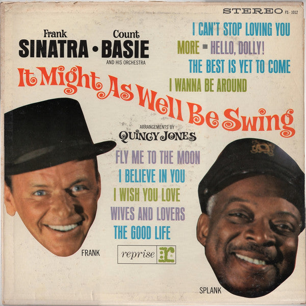 Frank Sinatra & Count Basie And His Orchestra / It Might As Well Be Swing - LP USED