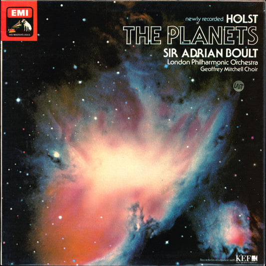 Holst, Sir Adrian Boult, London Philharmonic Orchestra, Geoffrey Mitchell Choir / Les Planètes - LP USAGÉ