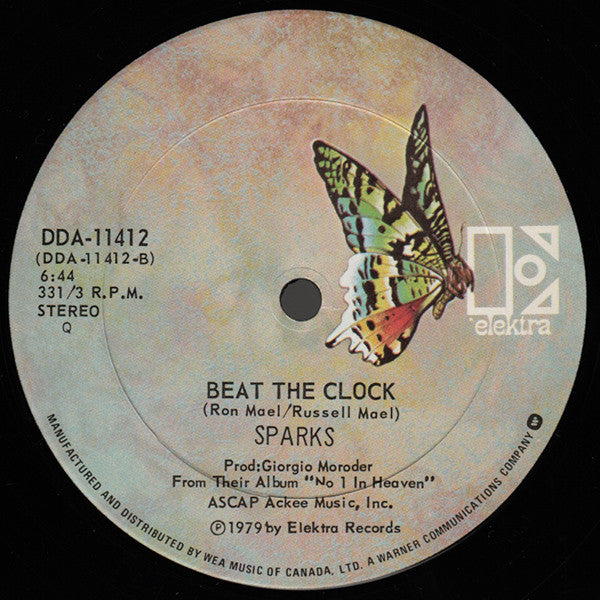Sparks / Tryouts For The Human Race / Beat The Clock - LP 12" Used