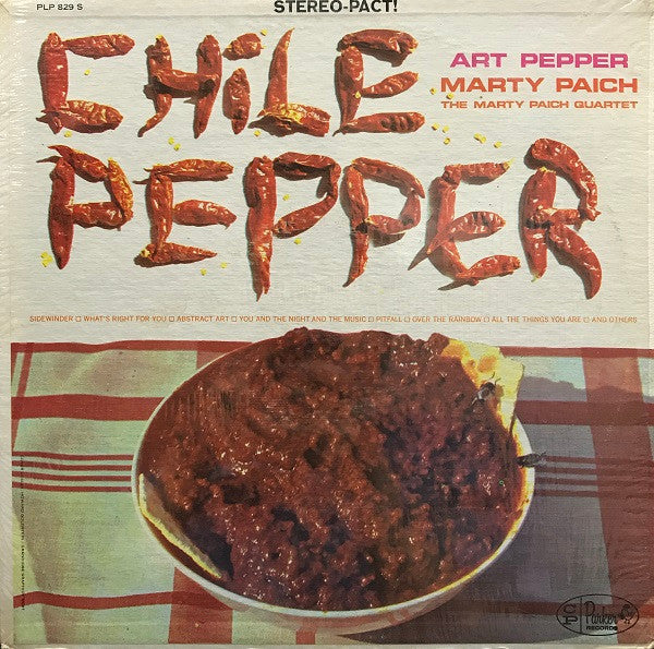 Art Pepper, Marty Paich, The Marty Paich Quartet / Chile Pepper - LP D'OCCASION