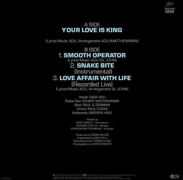 Sade / Your Love Is King - LP USED