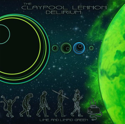 The Claypool Lennon Delirium ‎/ Lime And Limpid Green - LP GREEN 10''