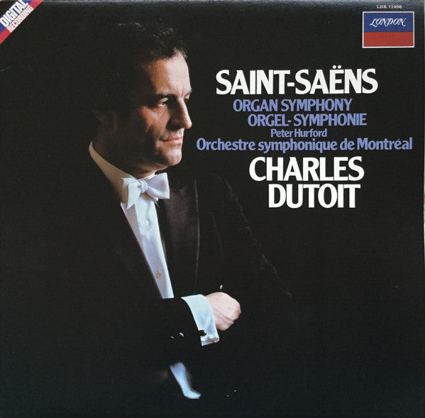 Charles Dutoit Orchestre Symphonique de Montréal, Saint-Saëns, Peter Hurford / Symphonie avec orgue - LP Occasion