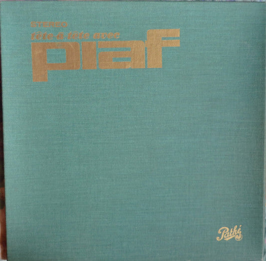 Edith Piaf / Tête-à-Tête Avec Piaf - LP USAGÉ