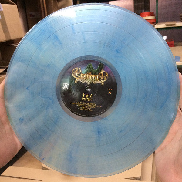 Ensiferum / Two Paths - LP Blue Frost Clear Marbled (Used)