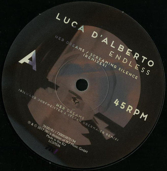 Luca D'Alberto ‎/ Her Dreams - LP 12''