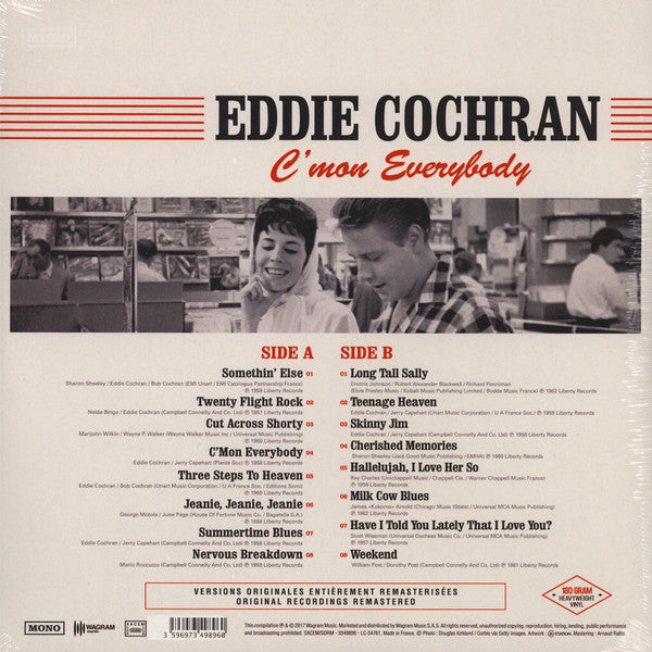 Eddie Cochran / C'mon Everybody - LP