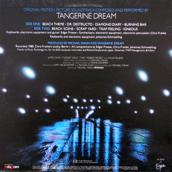 Tangerine Dream / Thief - LP USED