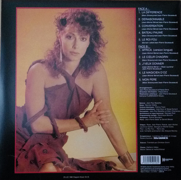 Rose Laurens / Déraisonnable... - LP