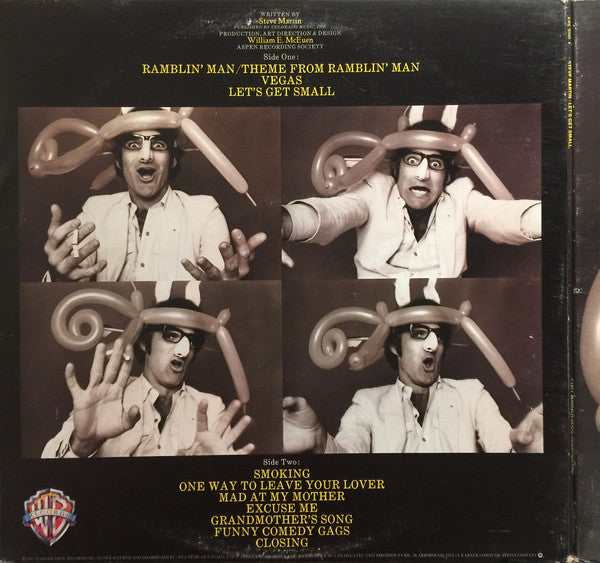 Steve Martin / Let's Get Small - LP USED