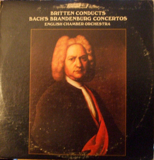 Bach / Benjamin Britten, English Chamber Orchestra ‎– Bach's Brandenburg Concertos - LP (used)
