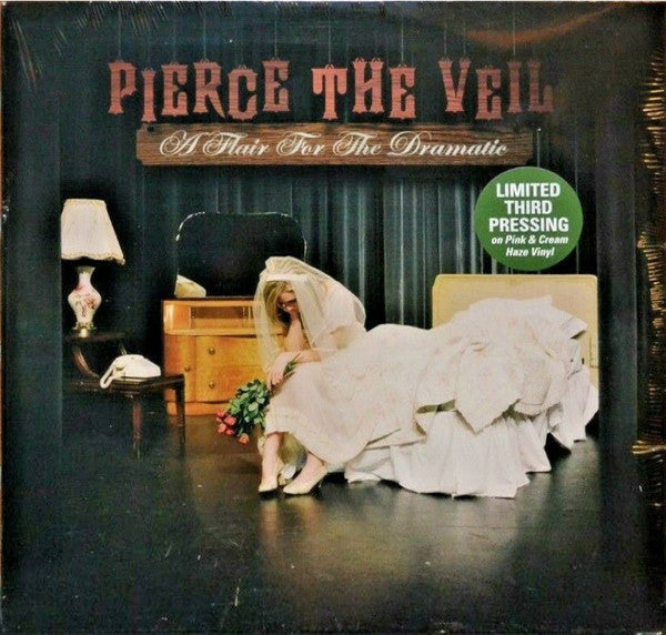 Pierce The Veil / A Flair For The Dramatic - LP Used pink/cream