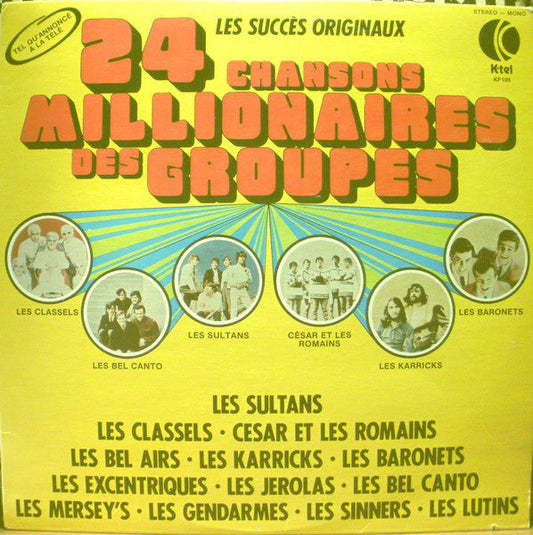 Various ‎/ 24 Chansons Millionaires Des Groupes - LP Used