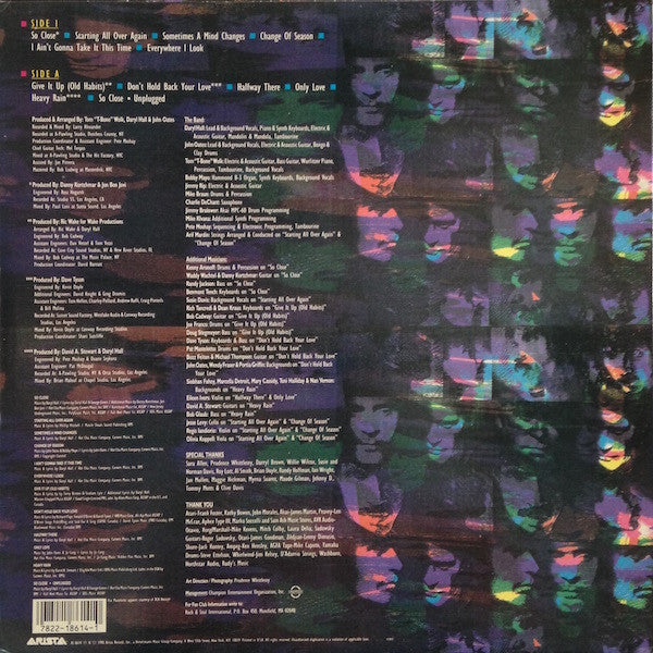 Daryl Hall & John Oates / Change Of Season - LP USED