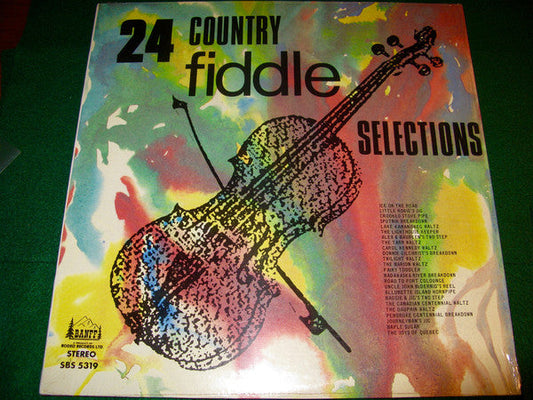 Various / 24 Country Fiddle Selections - LP (used)