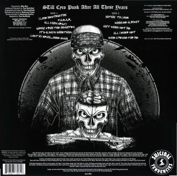 Suicidal Tendencies / Still Cyco Punk After All These Years - LP