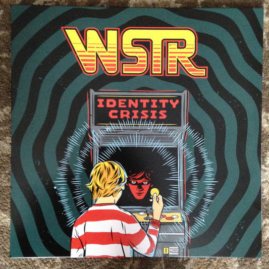 WSTR / Identity Crisis - LP Used clear Blue w/Teal Splatter